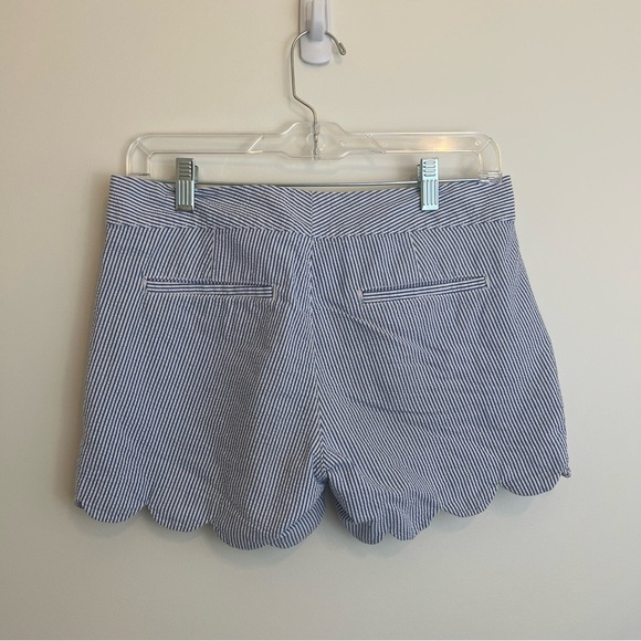 Lily Pulitzer Striped Scallop Hem Women's Shorts - Picture 4 of 8